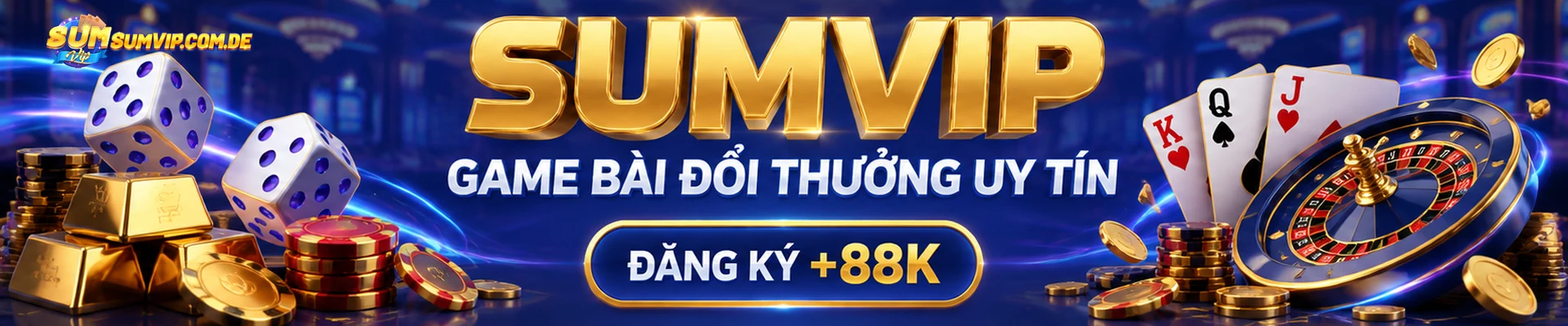 Banner Sumvip - Cổng Game Cá Cược Trực Tuyến Uy Tín